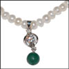 GREEN DROP STONE PEARL SET No:51 - Click here to View more details about this Product